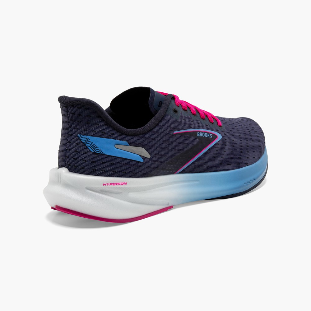 Chaussures Running Route Brooks Hyperion Speed Noir Grise Femme | SAX-8698579